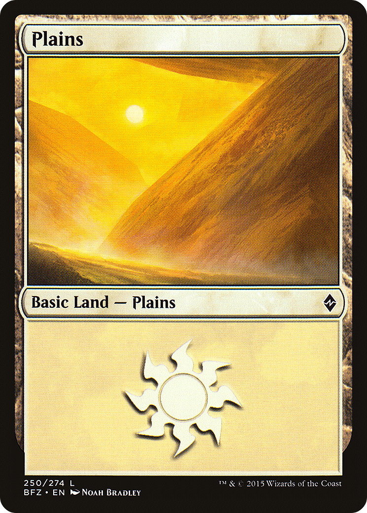 Plains (BFZ-250A) - Battle for Zendikar