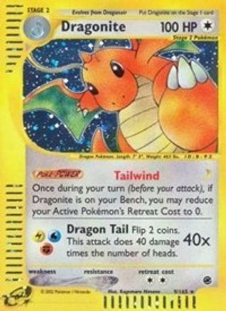 Dragonite 009/165 - Expedition Holofoil