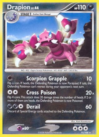Drapion 015/100 - Stormfront