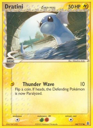 Dratini (Delta Species) 066/113 - Delta Species Reverse Holofoil