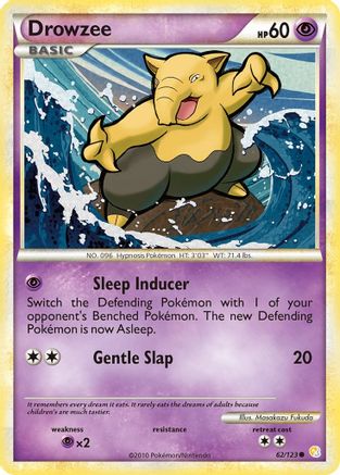 Drowzee 062/123 - HeartGold SoulSilver