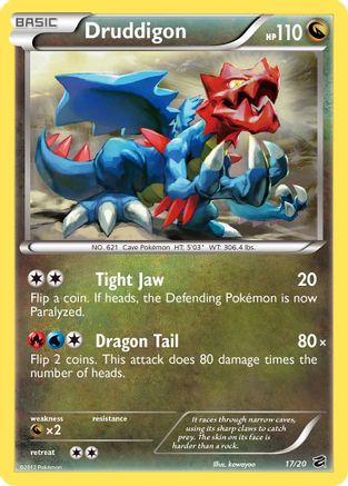 Druddigon 017/20 - Dragon Vault Holofoil