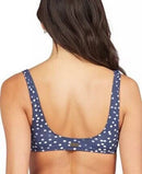 Roxy Juniors Beach Classics Printed Tie Bikini Top, Size XL
