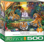 Puzzle: Variety 500 Pieces - Tiger's Eden