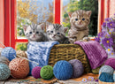 Puzzle: Family Oversize Puzzles - Knittin' Kittens