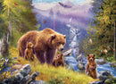 Puzzle: Family Oversize Puzzles - Grizzly Cubs