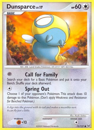 Dunsparce 073/127 - Platinum