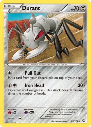 Durant 083/124 - Dragons Exalted Reverse Holofoil