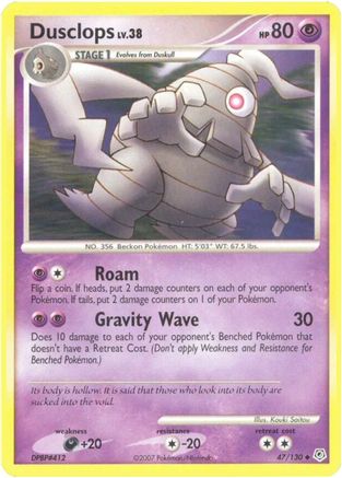 Dusclops 047/130 - Diamond and Pearl