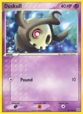 Duskull 046/106 - Emerald Reverse Holofoil