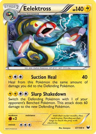 Eelektross 047/108 - Dark Explorers Reverse Holofoil