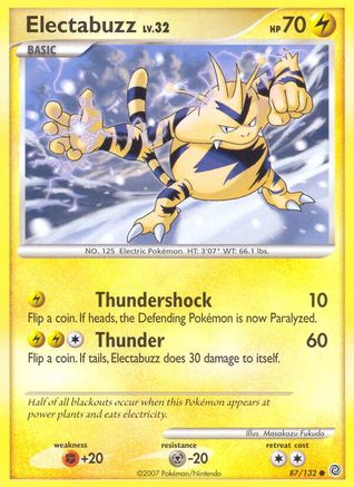 Electabuzz 087/132 - Secret Wonders