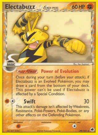 Electabuzz (Delta Species) 029/101 - Dragon Frontiers