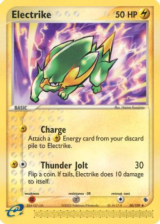 Electrike 030/109 - Ruby and Sapphire Reverse Holofoil