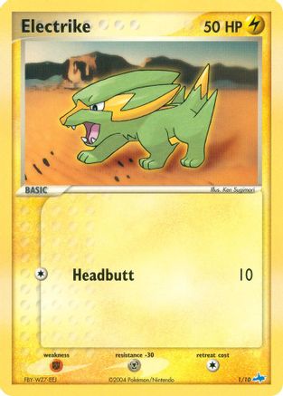 Electrike 001/10 - EX Trainer Kit 1 Latias & Latios