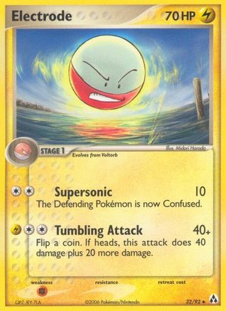 Electrode 032/92 - Legend Maker Reverse Holofoil