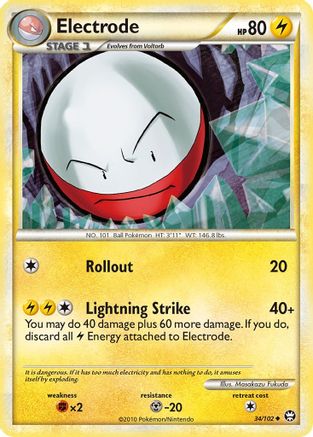Electrode 034/102 - Triumphant Reverse Holofoil