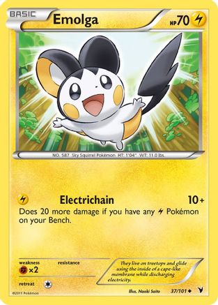 Emolga 037/101 - Noble Victories