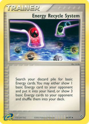 Energy Recycle System 084/97 - Dragon Reverse Holofoil