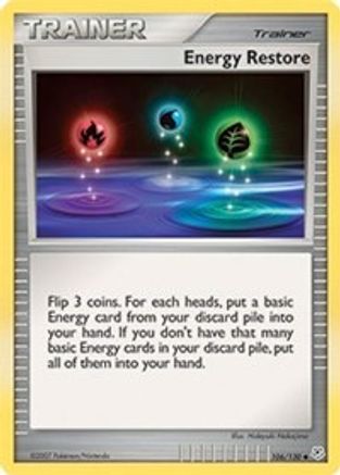 Energy Restore [106] (Diamond & Pearl) Reverse Holofoil