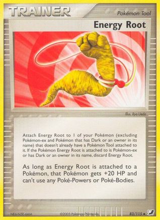 Energy Root 083 - Unseen Forces - Reverse Holofoil