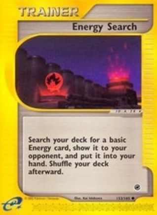 Energy Search 153/165 - Expedition Reverse Holofoil