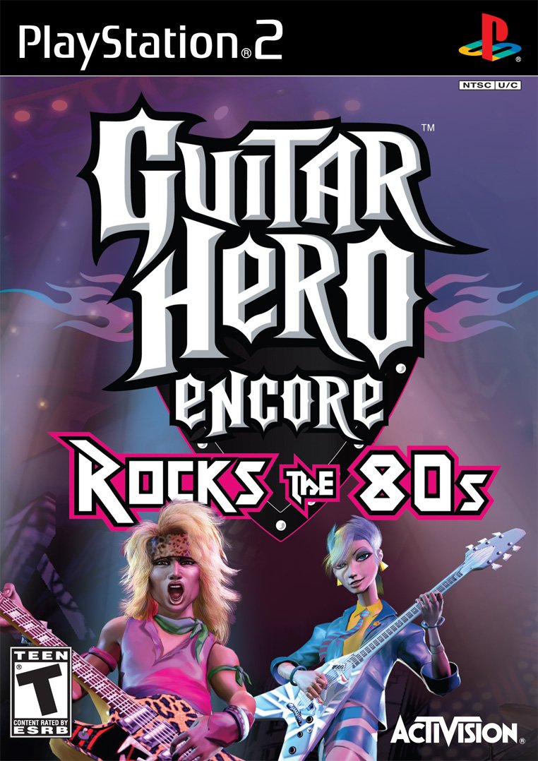 Guitar Hero Encore Rocks the 80's (Playstation 2)