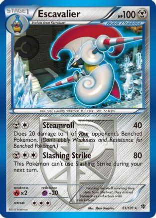 Escavalier (Team Plasma) 061/101 - Plasma Blast