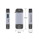 Multi-Function Card Reader for Computer and Mobile