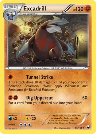 Excadrill 056/108 - Dark Explorers