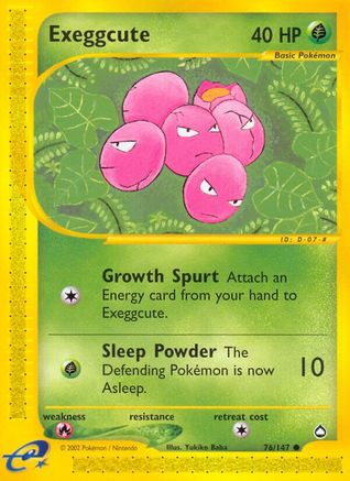Exeggcute 076/147 - Aquapolis