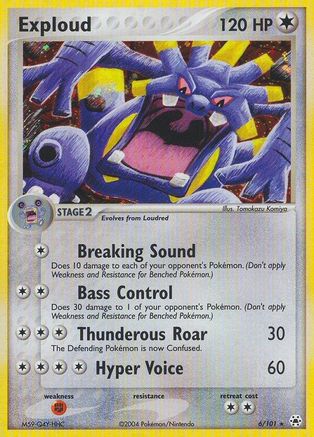 Exploud 006/101 - Hidden Legends Holofoil