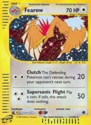 Fearow 011/165 - Expedition Reverse Holofoil