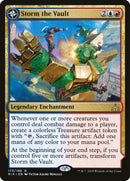 Storm the Vault // Vault of Catlacan (RIX-173) - Rivals of Ixalan: (compasslanddfc)