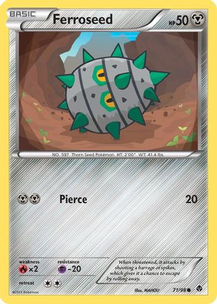 Ferroseed 071/98 - Emerging Powers Reverse Holofoil