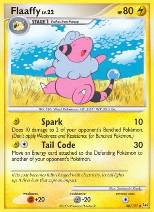 Flaaffy 048/127 - Platinum Reverse Holofoil