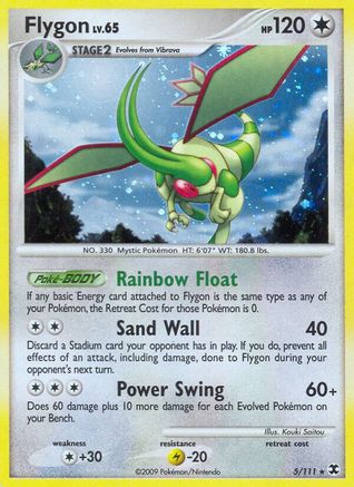 Flygon 005/111 - Rising Rivals Reverse Holofoil
