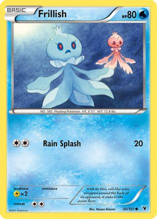 Frillish 030/101 - Noble Victories Reverse Holofoil