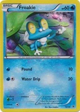 Froakie 012/39 - Kalos Starter Set Holofoil