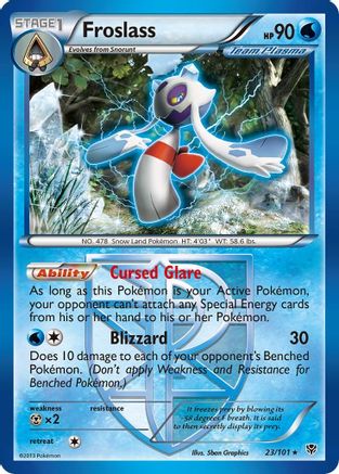 Froslass (Team Plasma) 023/101 - Plasma Blast Reverse Holofoil
