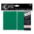 PRO-Matte Eclipse Green Standard Deck Protector Sleeves (100ct)