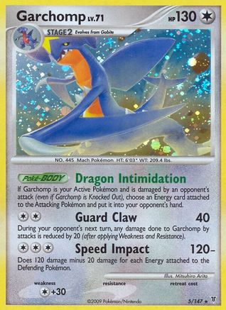 Garchomp 005/147 - Supreme Victors Holofoil