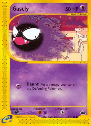 Gastly 057/144 - Skyridge Reverse Holofoil