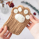 Cat's Paw Half Finger Wool Gloves
