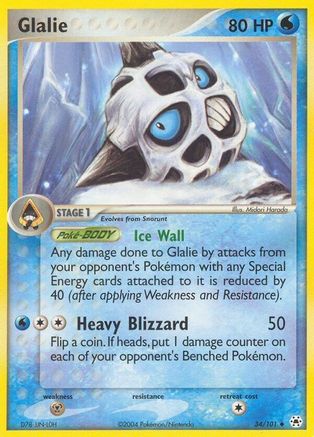 Glalie 034/101 - Hidden Legends
