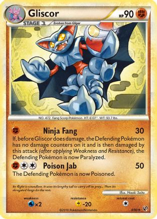Gliscor 004/90 - Undaunted Holofoil