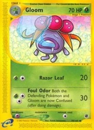 Gloom 078/165 - Expedition Reverse Holofoil