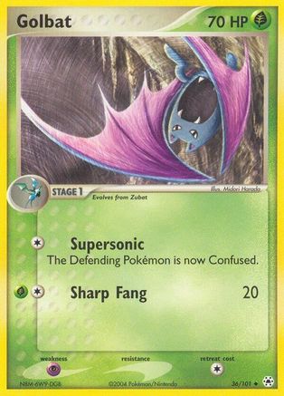 Golbat 036/101 - Hidden Legends