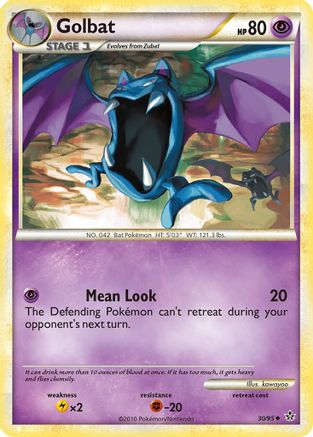Golbat 030/95 - Unleashed Reverse Holofoil