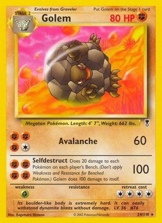 Golem 024/110 - Legendary Collection Reverse Holofoil